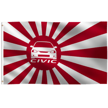 Load image into Gallery viewer, Civic Japanese Rising Sun Flag - Bannerfi
