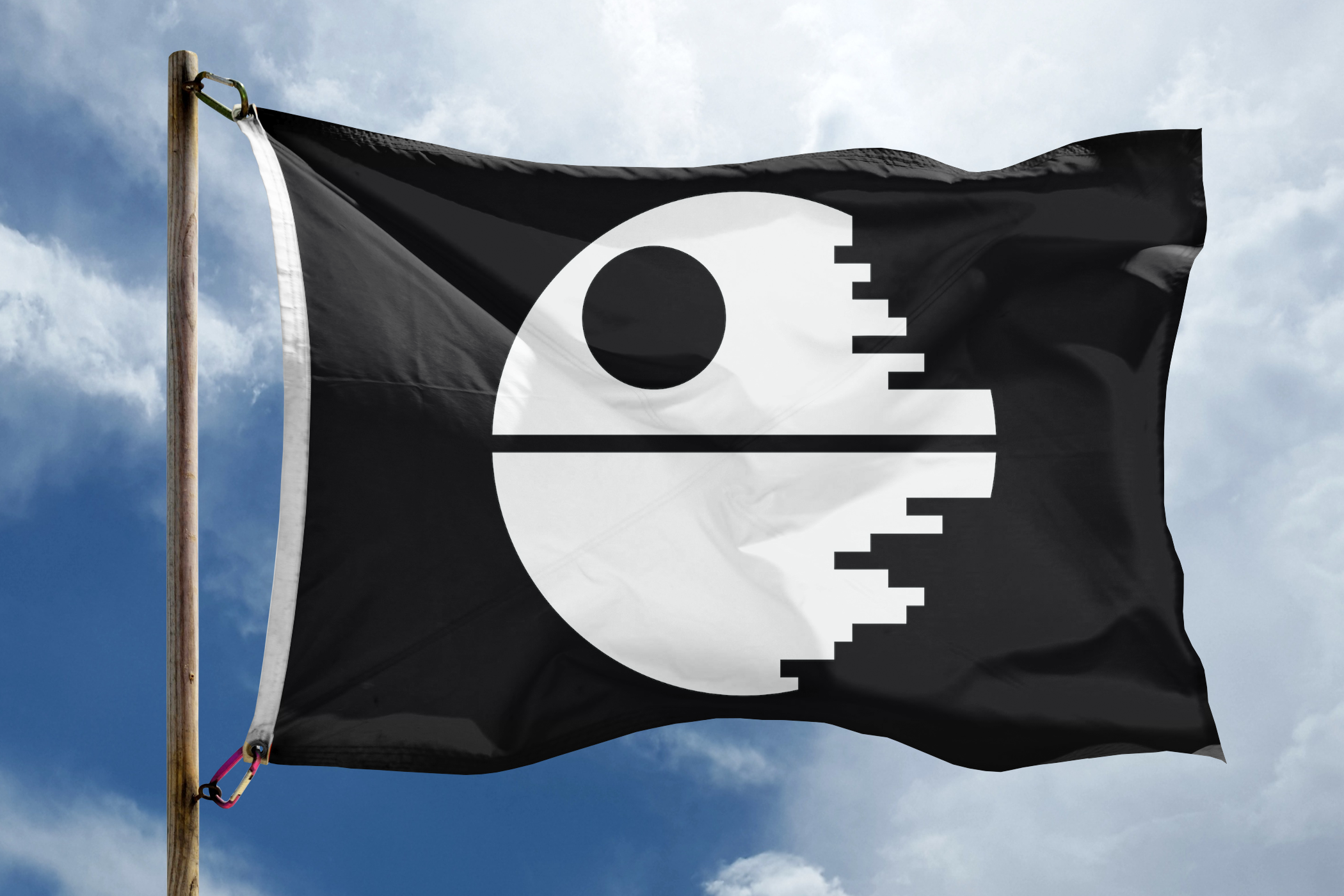 Star Wars Death Star Flag