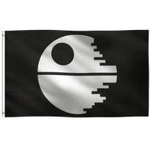 Load image into Gallery viewer, Star Wars Death Star Flag
