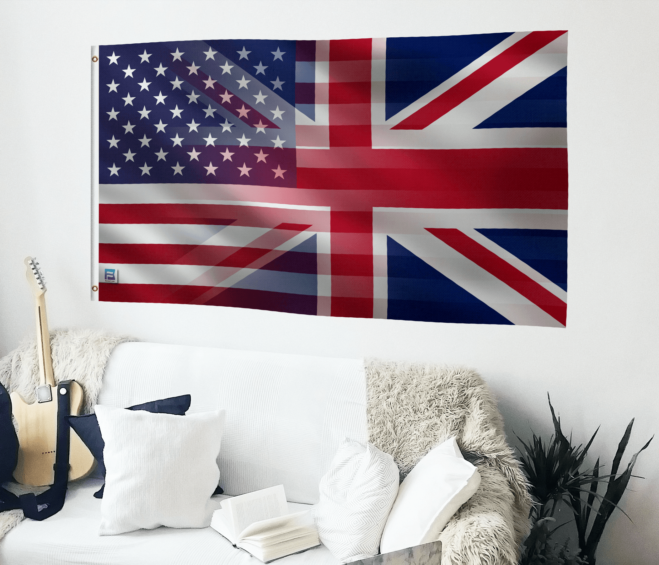 British American Hybrid Flag - Bannerfi