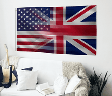Load image into Gallery viewer, British American Hybrid Flag - Bannerfi

