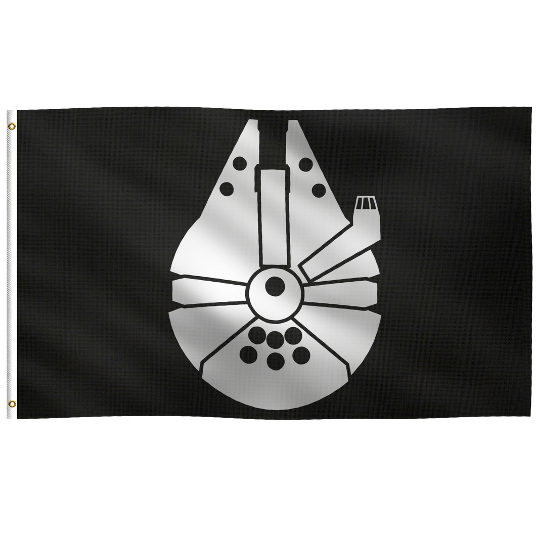 Star Wars Millennium Falcon Flag