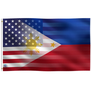 Filipino American Hybrid Flag