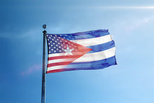 Load image into Gallery viewer, Cuban American Hybrid Flag - Bannerfi
