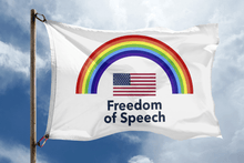 Load image into Gallery viewer, Freedom of Speech Flag - Bannerfi
