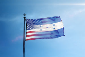 Honduran American Hybrid Flag