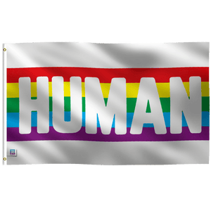 Human Pride Flag - Bannerfi