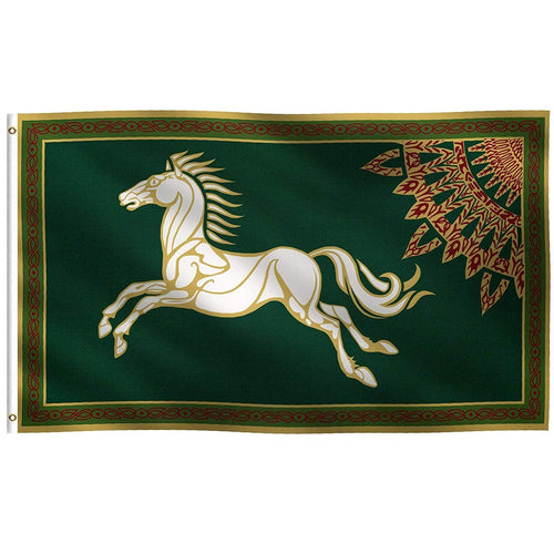 LOTR Rohan Horse Flag - Bannerfi