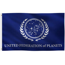 Load image into Gallery viewer, United Federation of Planets Flag
