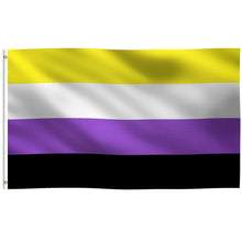 Load image into Gallery viewer, Nonbinary Gender Flag - Bannerfi
