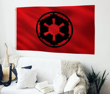 Load image into Gallery viewer, Star Wars Galactic Empire Flag
