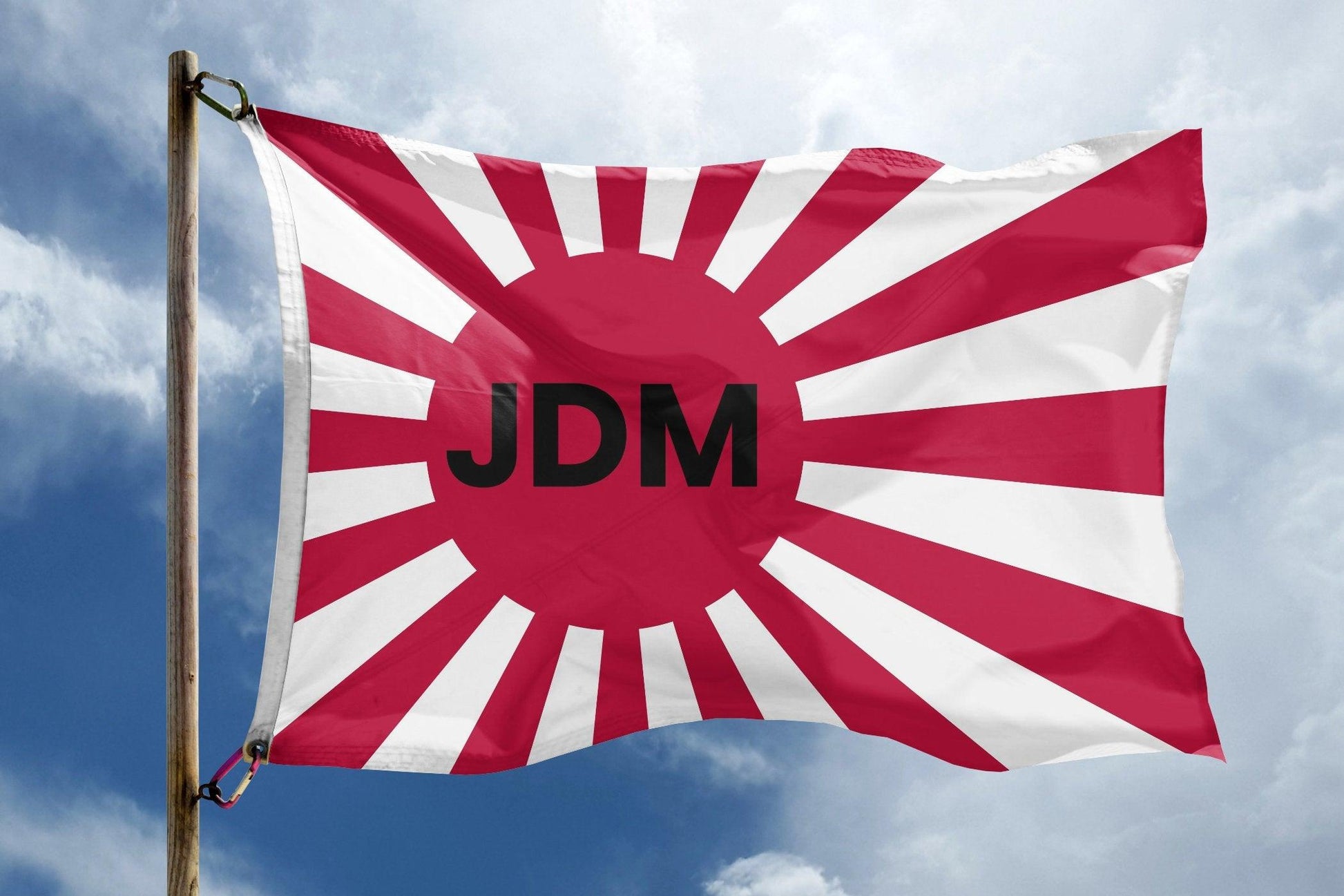 JDM Japanese Rising Sun Flag - Bannerfi