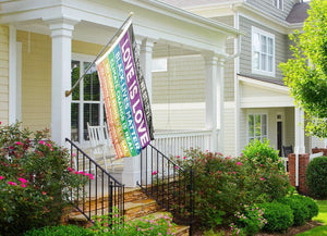 In This Home, We Believe Flag - Bannerfi