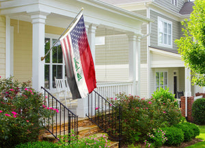 Iraqi American Hybrid Flag