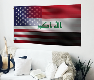 Iraqi American Hybrid Flag