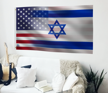 Load image into Gallery viewer, Israeli American Hybrid Flag
