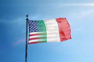 Italian American Hybrid Flag