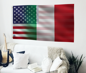 Italian American Hybrid Flag