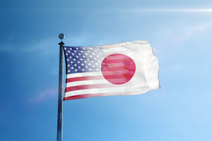Japanese American Hybrid Flag