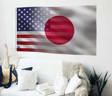 Load image into Gallery viewer, Japanese American Hybrid Flag
