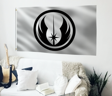 Load image into Gallery viewer, Star Wars Jedi Flag

