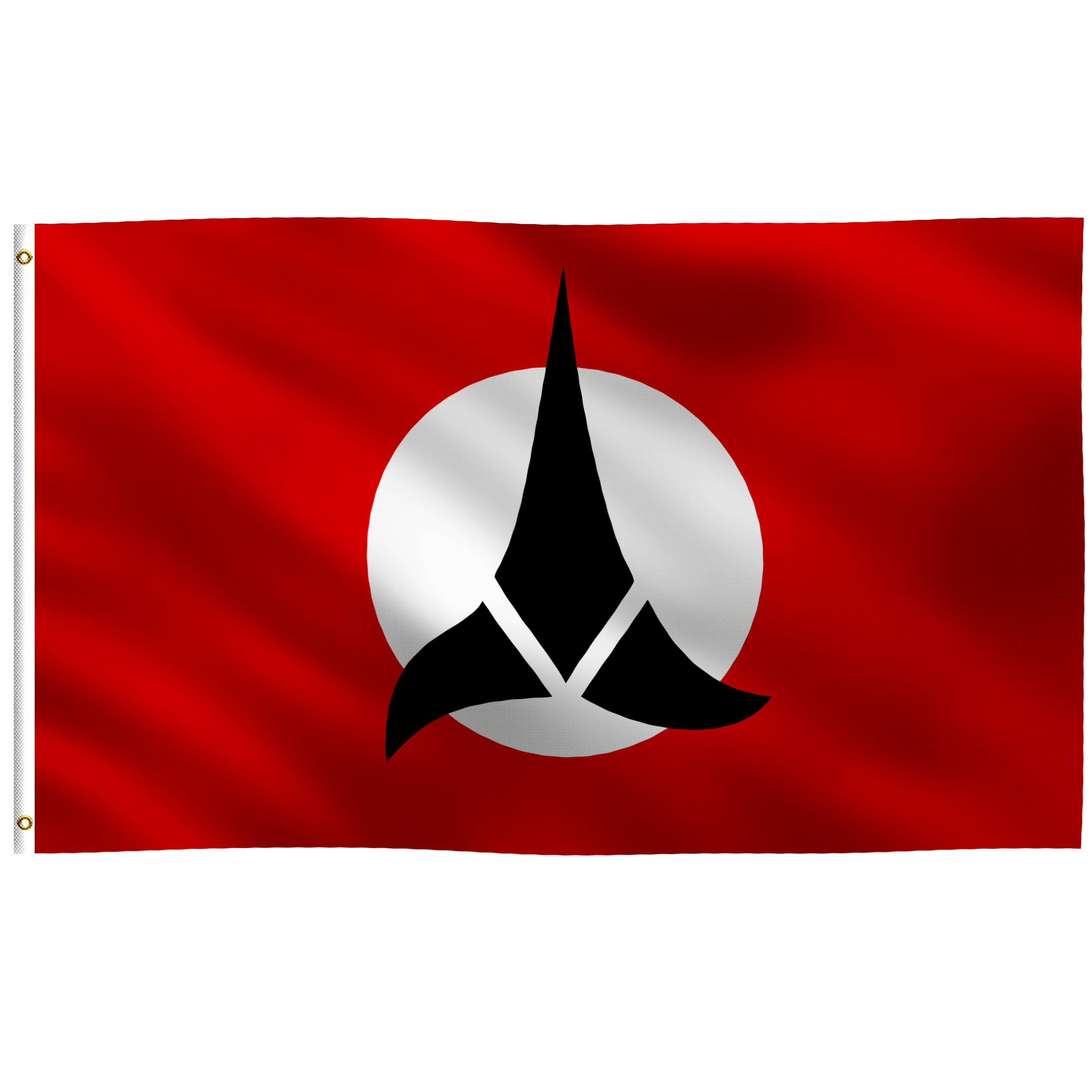 Star Trek Klingon Symbol Flag