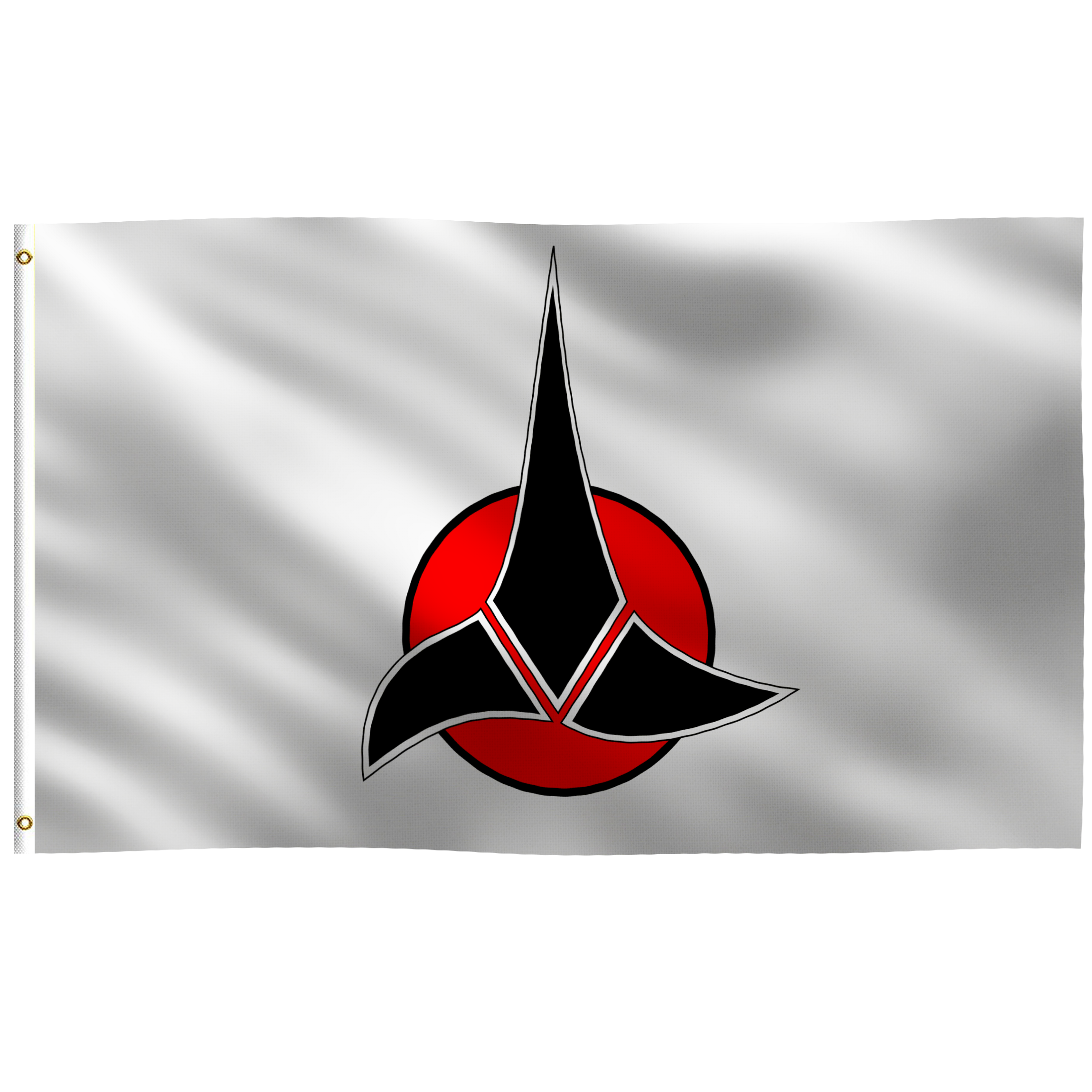 Star Trek Klingon Symbol Flag