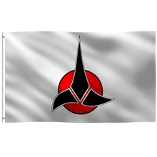 Load image into Gallery viewer, Star Trek Klingon Symbol Flag

