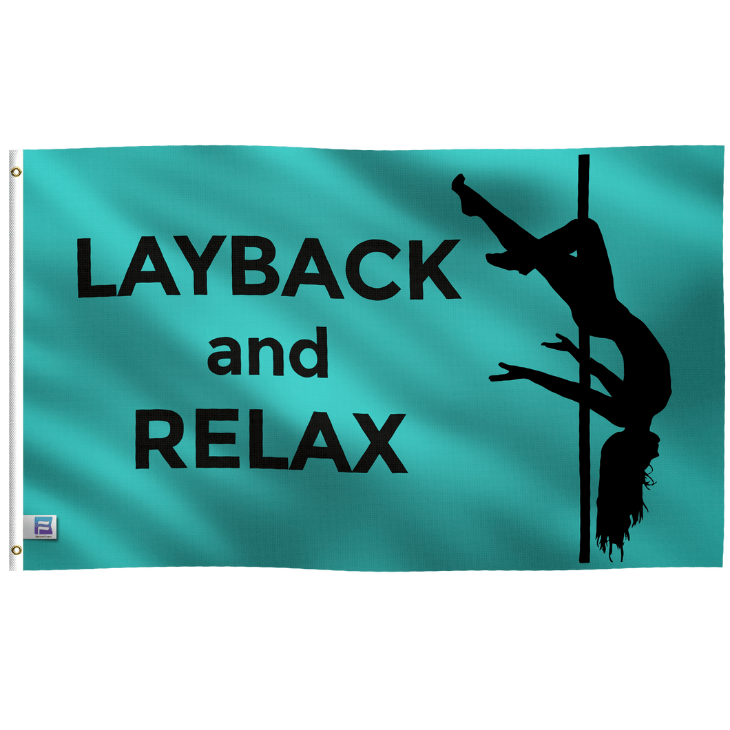 Layback and Relax Flag - Bannerfi