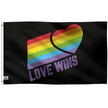 Load image into Gallery viewer, Love Wins Flag - Bannerfi
