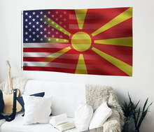 Load image into Gallery viewer, Macedonian American Hybrid Flag
