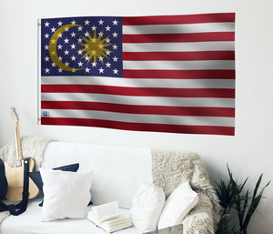 Malaysian American Hybrid Flag