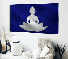 Load image into Gallery viewer, Meditation Flag - Bannerfi
