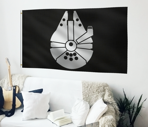Star Wars Millennium Falcon Flag