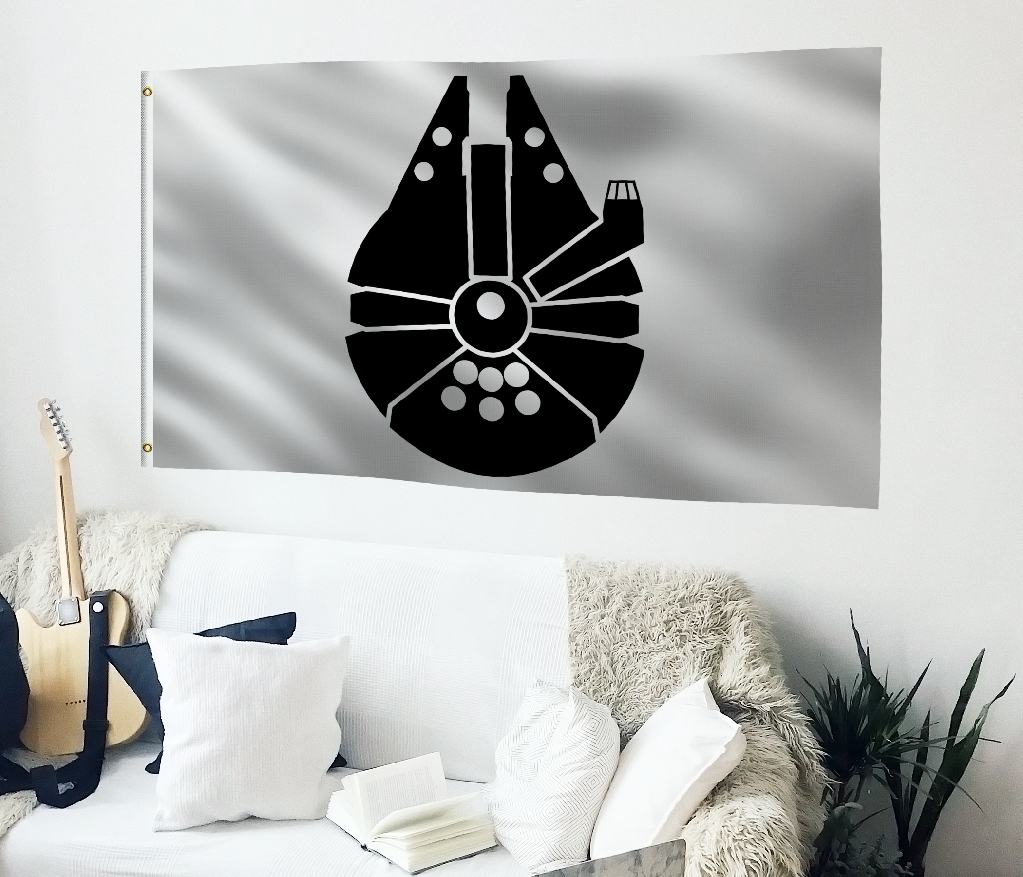 Star Wars Millennium Falcon Flag