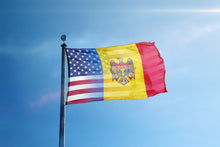 Load image into Gallery viewer, Moldovan American Hybrid Flag

