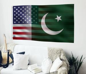 Pakistani American Hybrid Flag