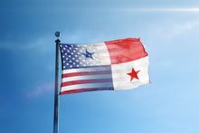 Load image into Gallery viewer, Panamanian American Hybrid Flag
