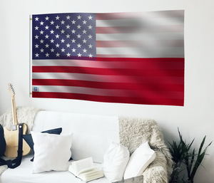 Polish American Hybrid Flag