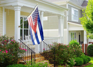 Cuban American Hybrid Flag - Bannerfi