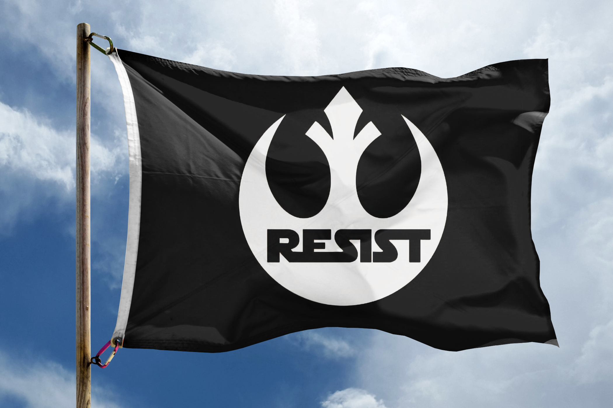 Star Wars Rebel Alliance (Resist) Flag