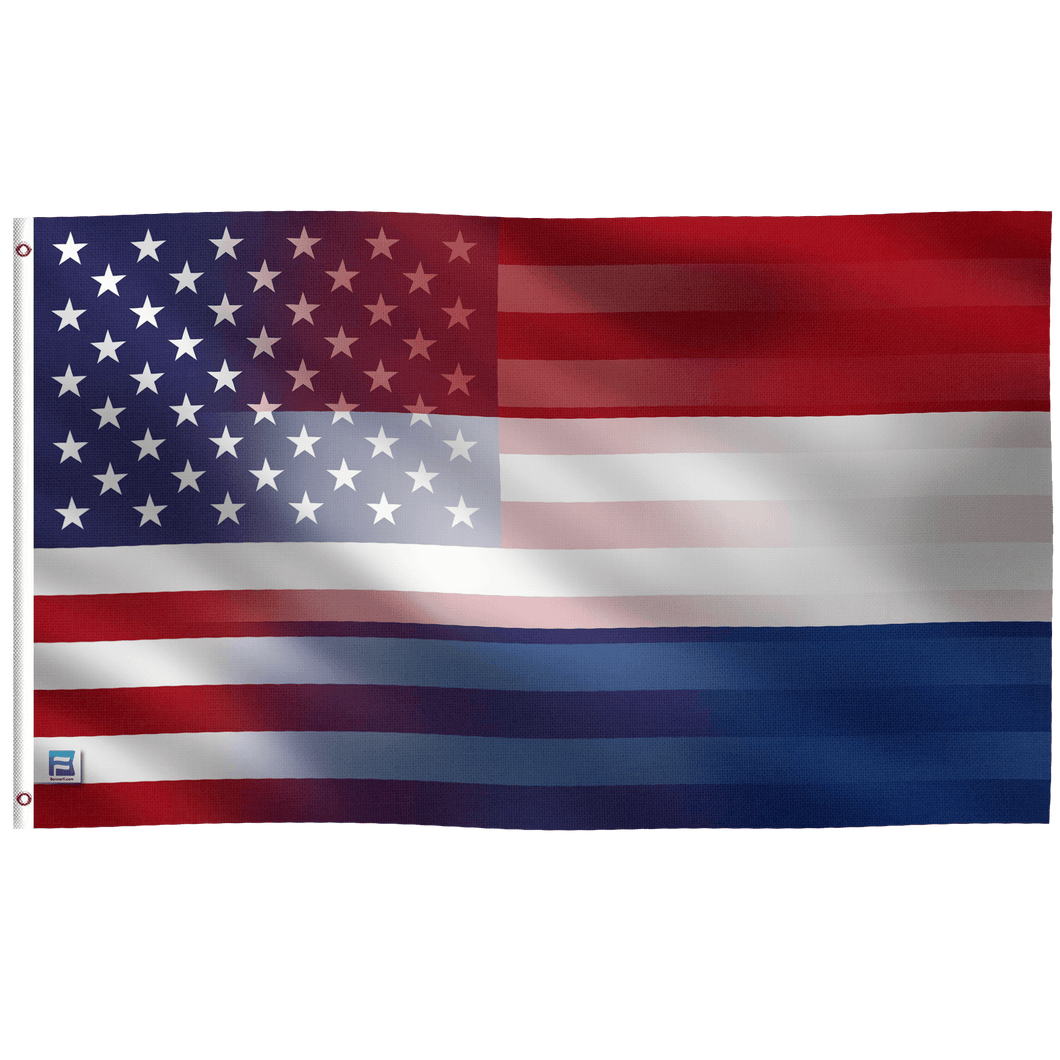 Dutch American Hybrid Flag - Bannerfi