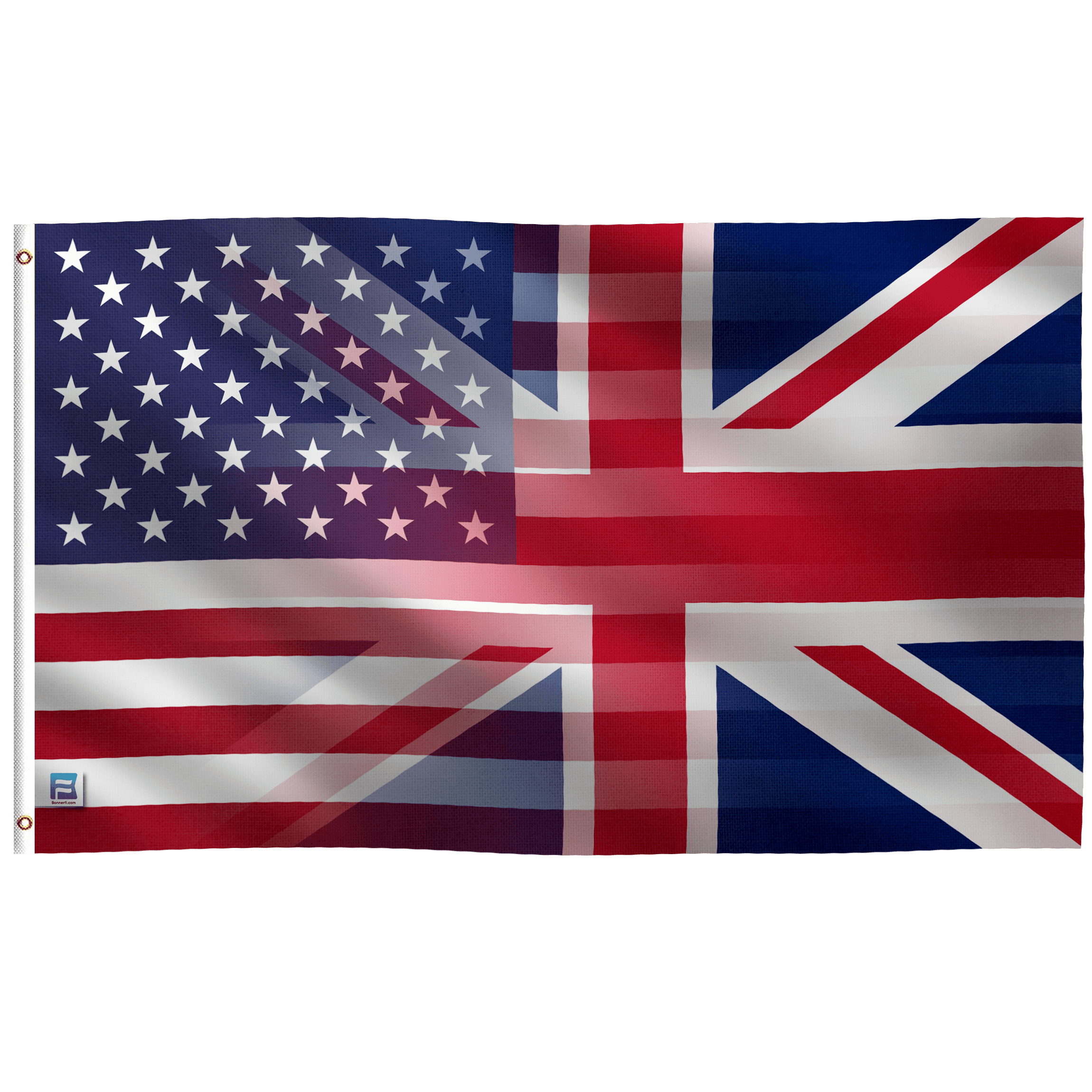 British American Hybrid Flag - Bannerfi