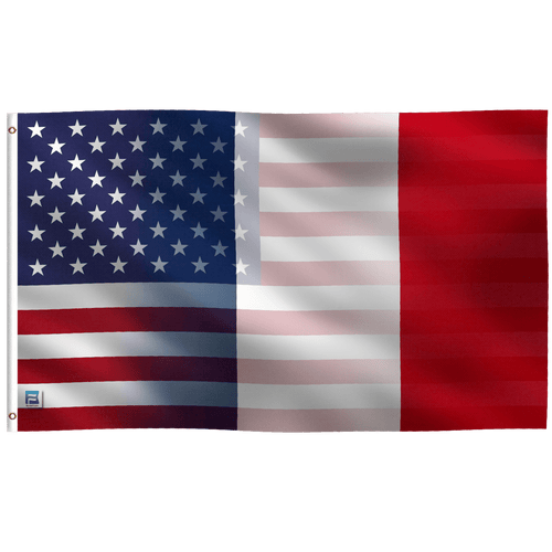 French American Hybrid Flag - Bannerfi