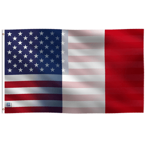 French American Hybrid Flag - Bannerfi