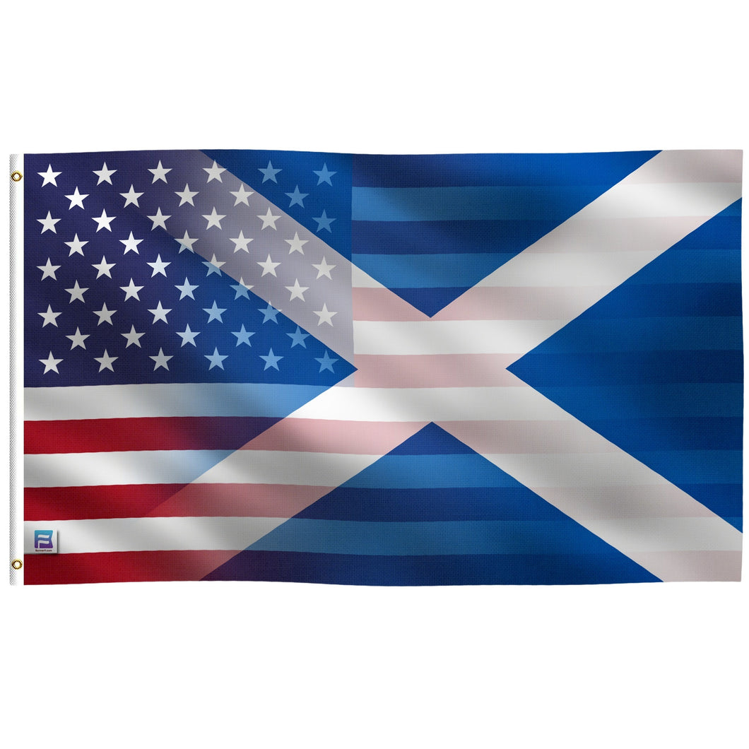 Scottish American Hybrid Flag