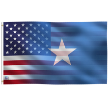 Load image into Gallery viewer, Somalian American Hybrid Flag
