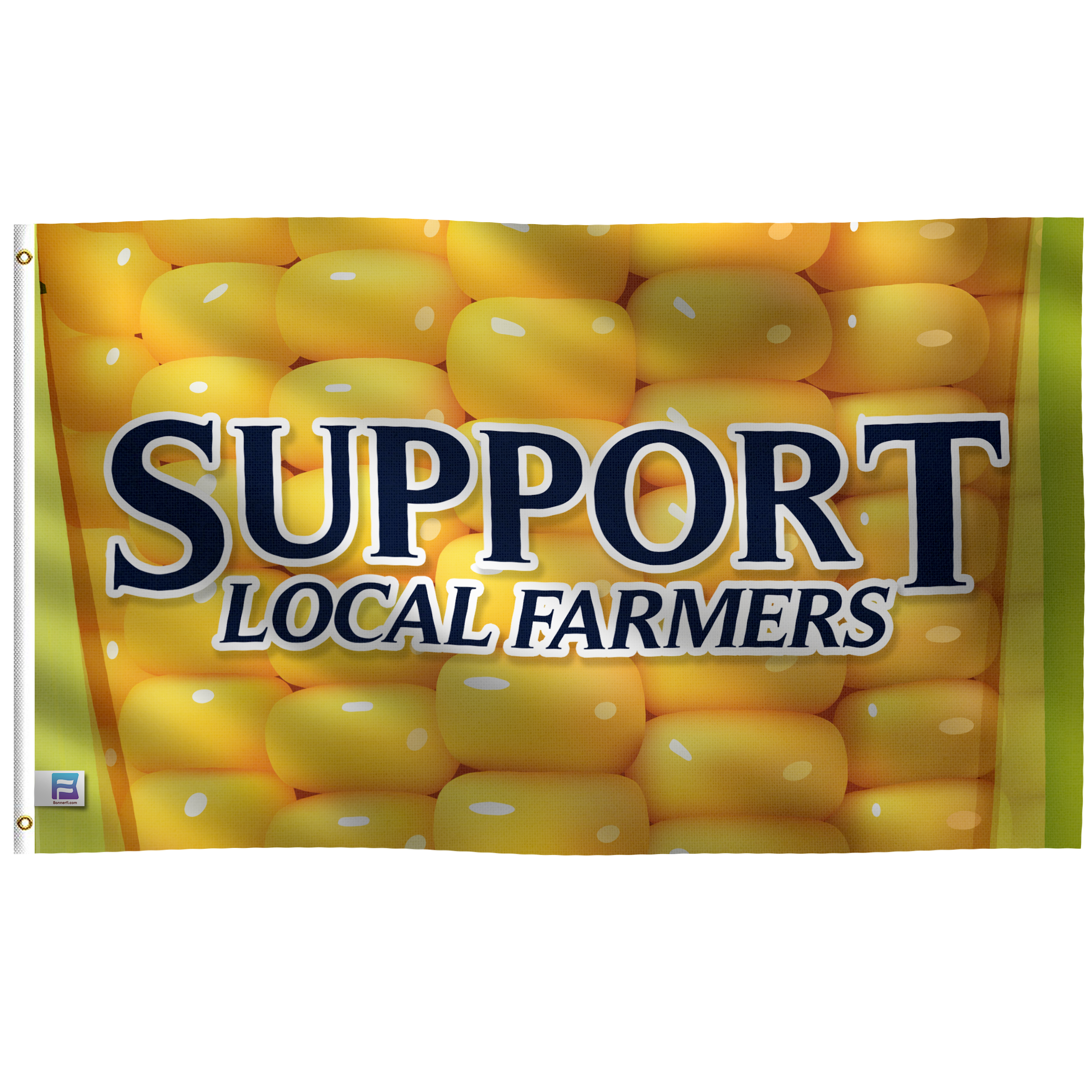 Support Local Farmers Flag