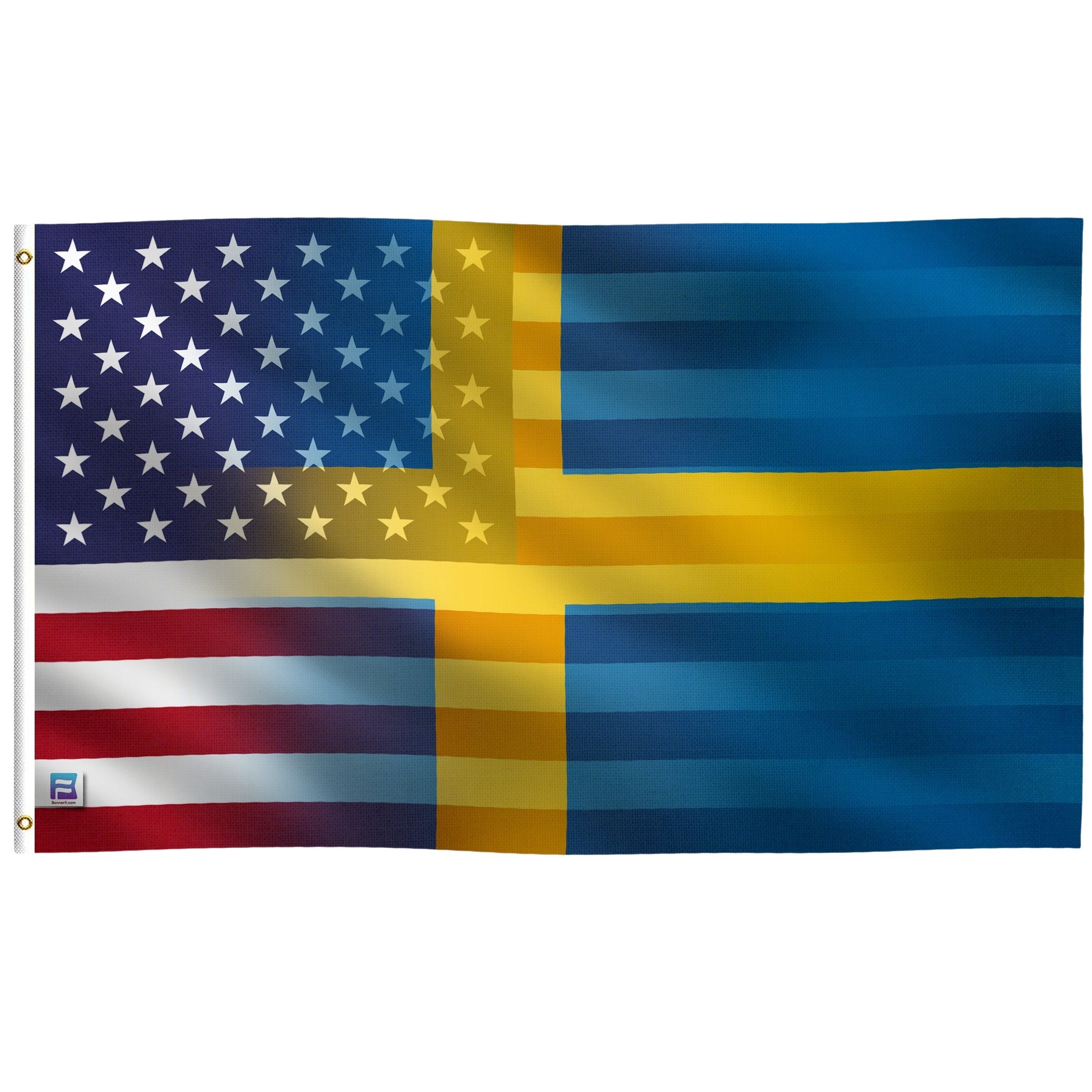 Swedish American Hybrid Flag