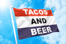 Load image into Gallery viewer, Tacos and Beer Flag
